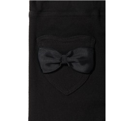 Леггинсы для девочек CONTE Экстрамягкие джеггинсы с термоэффектом BABY BOW, 18С-578ДТСП nero BABY BO