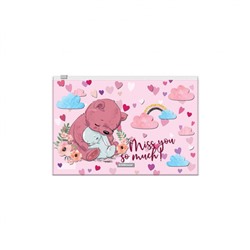 Папка на гибкой молнии B5 ZIP Cute Animals ассорти 54923 ErichKrause