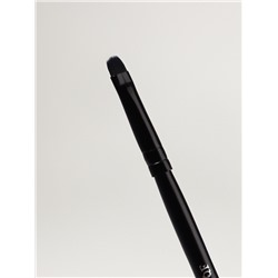 Кисть для макияжа, тонкая, двусторонняя, 13(±1) см, чёрная