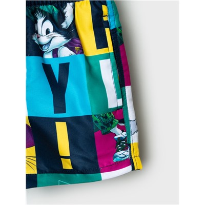 Шорты текстильные плавательные для мальчиков, средней длины