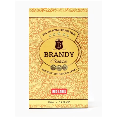 Туалетная вода мужская Brandy Classic, 100 мл