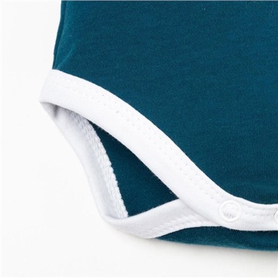 Боди детское «Крошка Я. Помощник», рост 68-74 см, синее