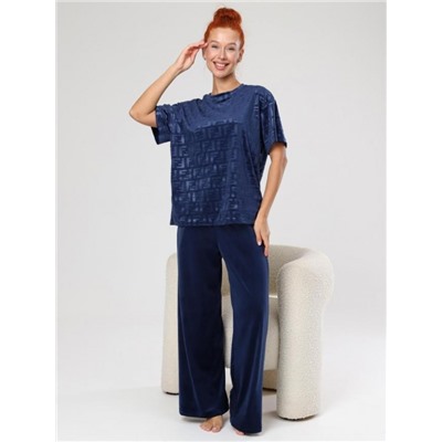 Костюм "Элнора-Жаккард" (Синий)