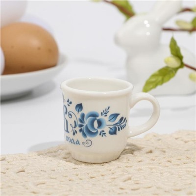 Кружка для святой воды «ХВ» на пасху, 5.5×4×3 см