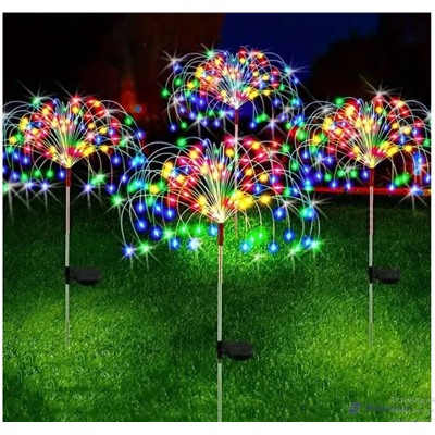 Уличный светильник на солнечной батарее "Одуванчик" , "Фейерверк" 1 шт