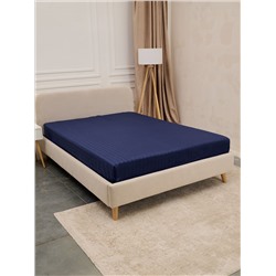 Простыня Микрофибра Страйп - Синий