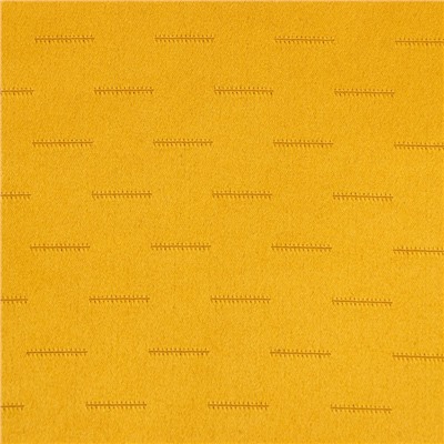 Штора портьерная «Этель. Штрихи», жёлтая, 250×265 см