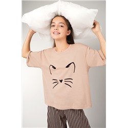Хлопковая пижама для девочки Happyfox
