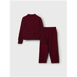 Комплект трикотажный для девочек: джемпер, брюки