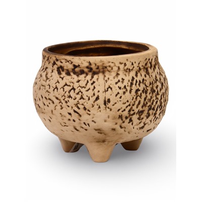 Декоративный горшок для цветов «Грибы», 7×7×7 см, керамический, Greengo