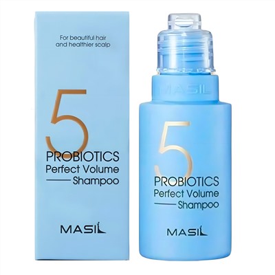 Masil Шампунь для объёма волос с пробиотиками / 5 Probiotics Perpect Volume Shampoo, 50 мл