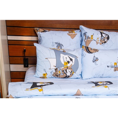 КПБ Коты-Пираты поплин 1,5 сп.