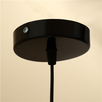 Светильник потолочный из ротанга «Рено», 1×120 Вт, Е27, 40×40×40 см