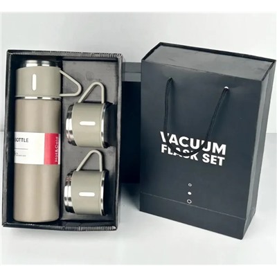 Походный набор: Термос 0,5л + 3 термокружки