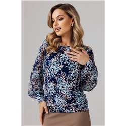 Блузка женская  4130/17/Синий