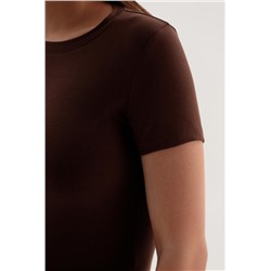 00025 футболка (Темный шоколад)