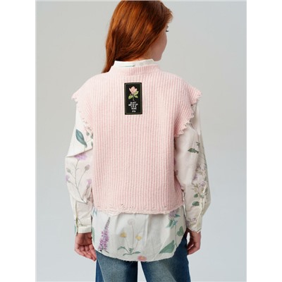 Жилет трикотажный для девочек