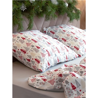 Постельное бельё 2-спальное «Этель» New Year's pattern, бязь