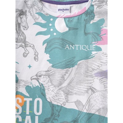 Платье трикотажное для девочек