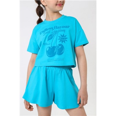 Костюм для девочки Вива-2 (Морская волна)