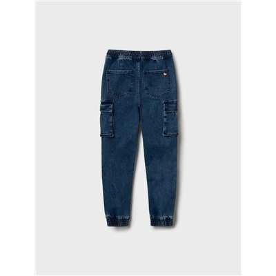 Брюки текстильные джинсовые для мальчиков