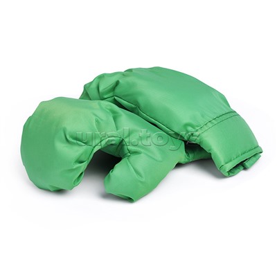 Набор детский игровой (перчатки, груша 50 см.) Оксфорд (салатовый)