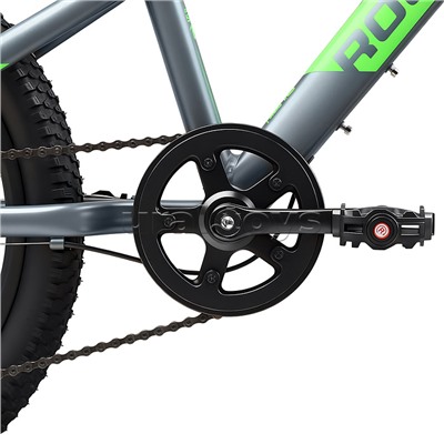 Велосипед 20" Rocket Crux 4.0 , цвет серый, размер 11"
