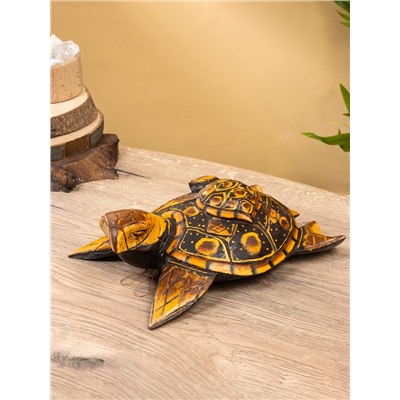 Сувенир «Черепаха», 30×20×6 см, дерево албезия