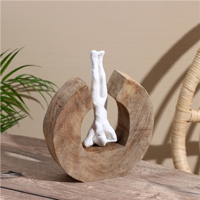 Сувенир «Стойка», 18×5×20 см, полимерная смола, манговое дерево