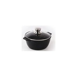 Кастрюля 1л АП Гранит black арт. 41802