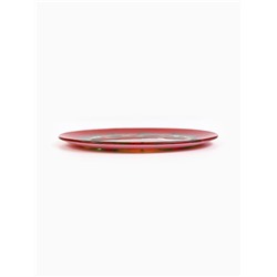 Тарелка новогодняя плоская «Лошадь», d=20 см