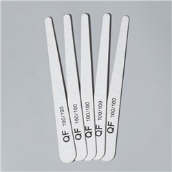 Набор пилок для ногтей, капля, набор 20 шт., деревянная основа, 100/100 грит, 18 см