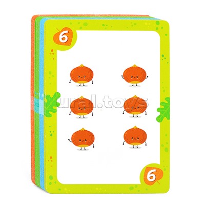 Орехметика. Обучение счету. Развивающая игра. 6+