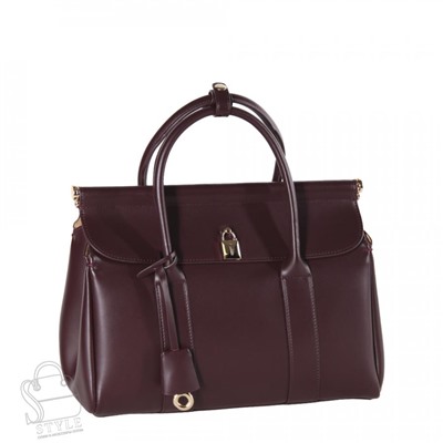 Сумка женская кожаная 3615NN wine red Natale Navetta