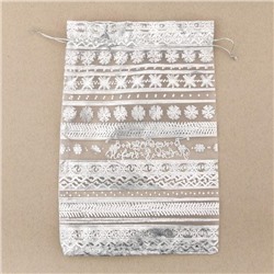 Мешочек подарочный органза «Волшебного Нового года», 20×30 см ± 1.5 см