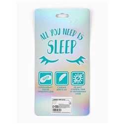 Маска для сна «Панда», белая