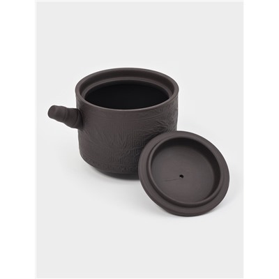 Набор для чайной церемонии ДЖЕКИЧАЙ, 8 в 1, на 6 персон, пиала 60 мл, чайник 200 мл, керамика, коричневый