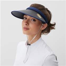 Козырёк от солнца женский MINAKU, тёмно-синий, размер 58