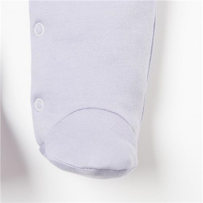 Комбинезон с крылышками для девочки «Крошка Я» BASIC LINE, рост 68-74 см, сиреневый