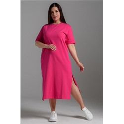 14406 платье женское длинное (Фуксия)