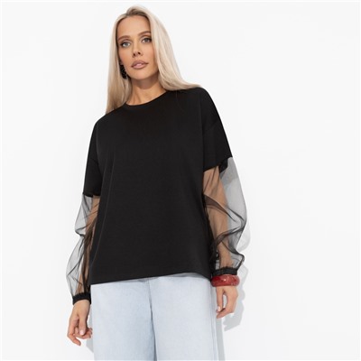 Футболка с акцентными рукавами, Модный бунт