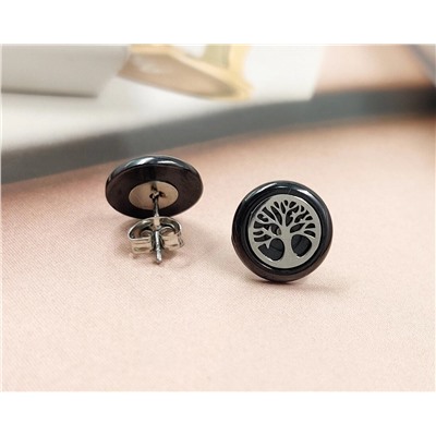 Серьги с керамикой