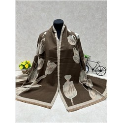 Мягкий палантин из кашемира мультицвет