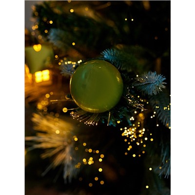 Ёлка светодиодная «Пушистая» 150 см, диаметр нижнего яруса 85 см, 137 веток, 8 режимов, свечение тёплое белое