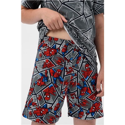 Пижама с шортами Сверхчеловек детская короткий рукав с шортами НАТАЛИ, 1029532