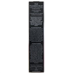 Denco, Овальная кисть для макияжа, 1 шт.