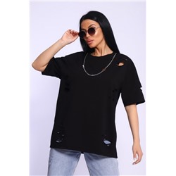 Футболка женская 64538 (Черный)