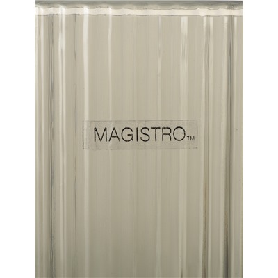 Стакан Magistro «Грани», 400 мл, 8×13 см, стекло, графитовый