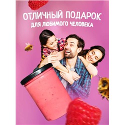 Мед-суфле с Малиной 0,5 кг.