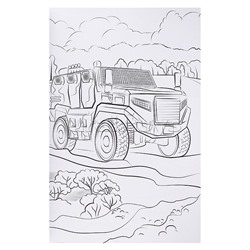 Макси-раскраска. Военная техника